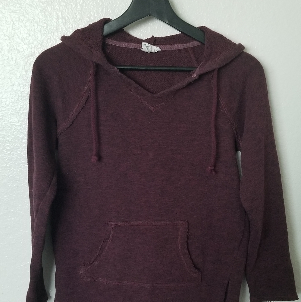 Maroon Pullover Hoodie